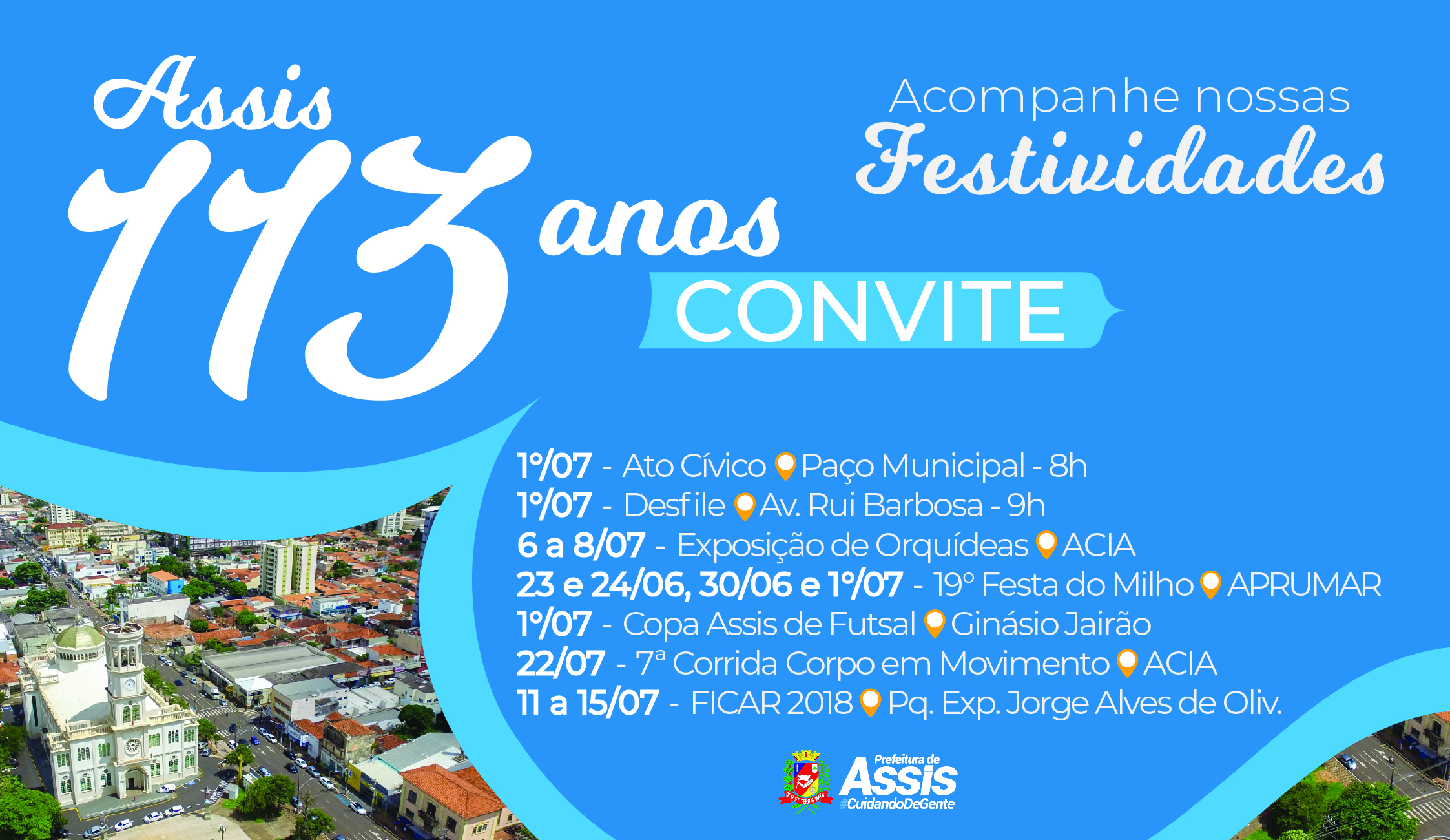 Assis 113 anos - Aniversrio do Municpio 