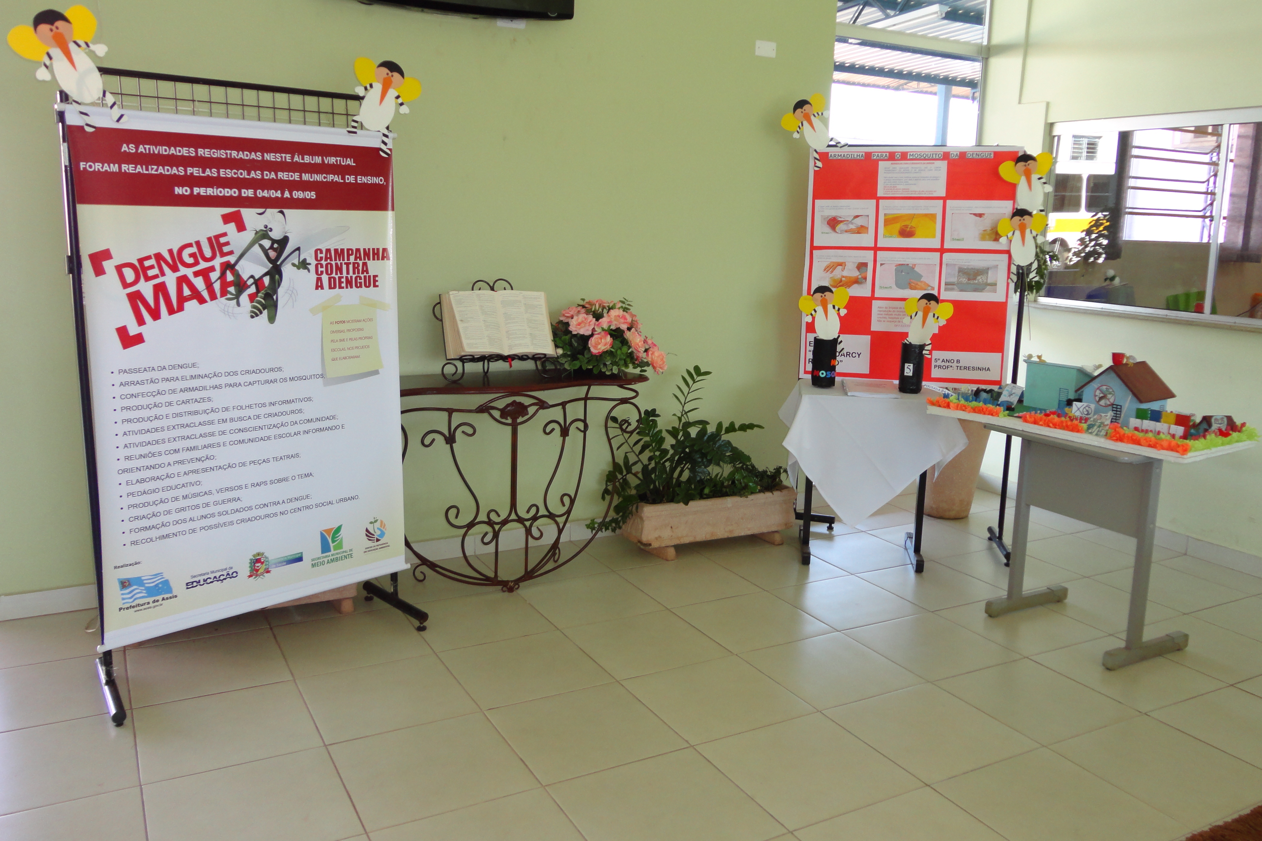 Exposição do combate a dengue