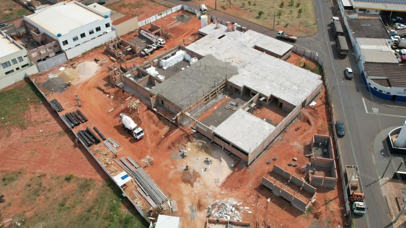 Construo da Central Municipal de Alimentao