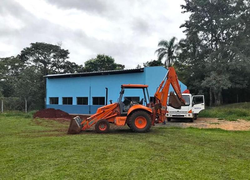 Nova piscina do Projeto Golfinho