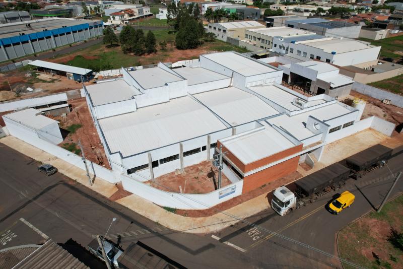 Obras do Centro de Alimentao Escolar em Assis