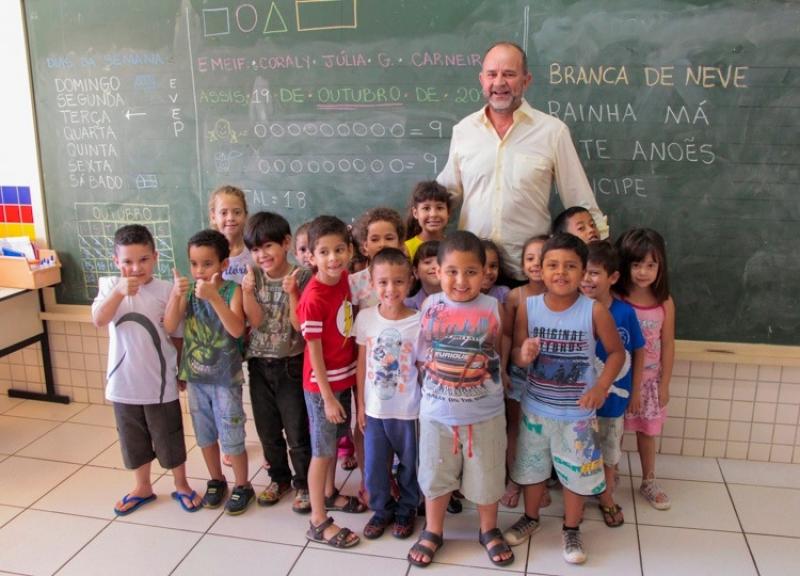 Prefeito Municipal acompanha escolas para o inicio