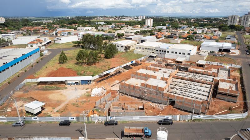 Construo da Central Municipal de Alimentao