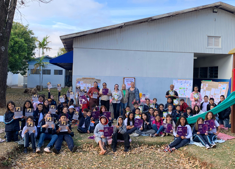 Secretaria Municipal da Educao de Assis celebra sucesso do Projeto Caf com Leitura na Escola Darcy Ribeiro