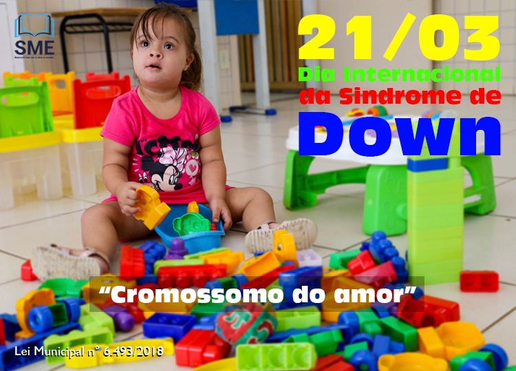 Educao realiza proposta pedaggica alusiva  campanha Cromossomo do Amor