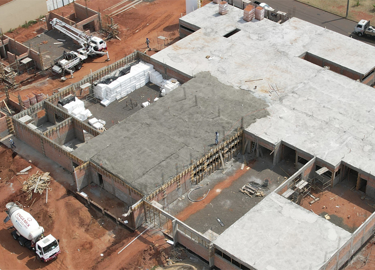 Construo da Central Municipal de Alimentao Escola