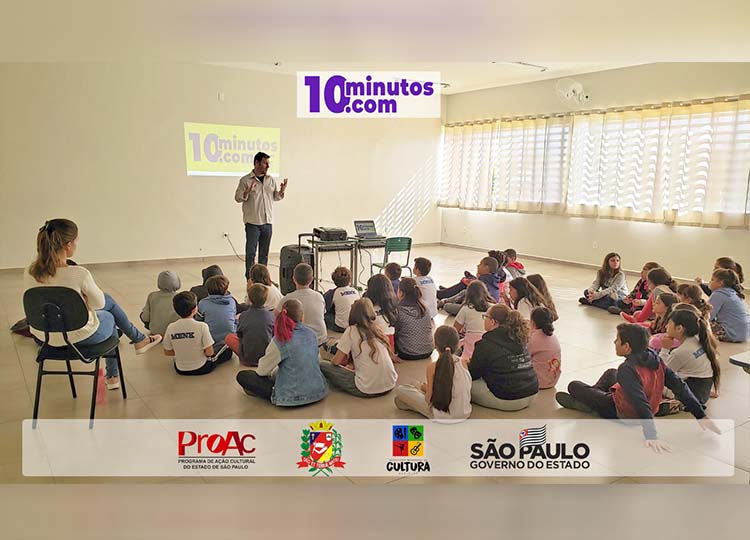 Alunos municipais de Assis participam do Projeto 10 minutos.com