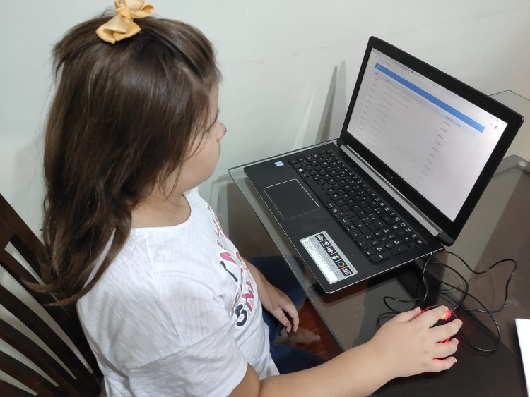 Mais de 7 mil alunos da Educao Municipal esto cadastrados na sistema online